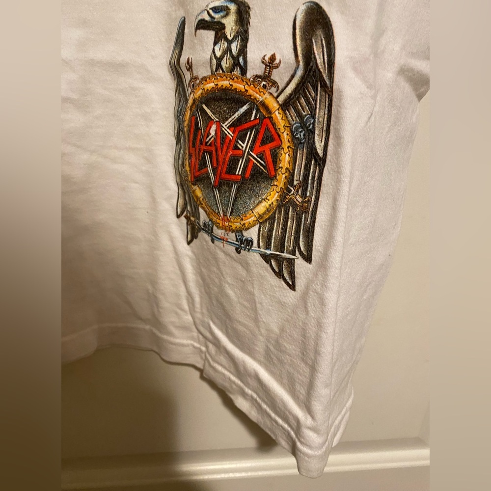 Rare Supreme Slayer Eagle Tee White - Picture 5 of 8